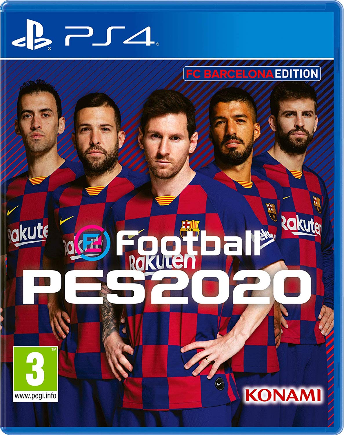 PS4 PES 2020 FC BARCELONA EDITION